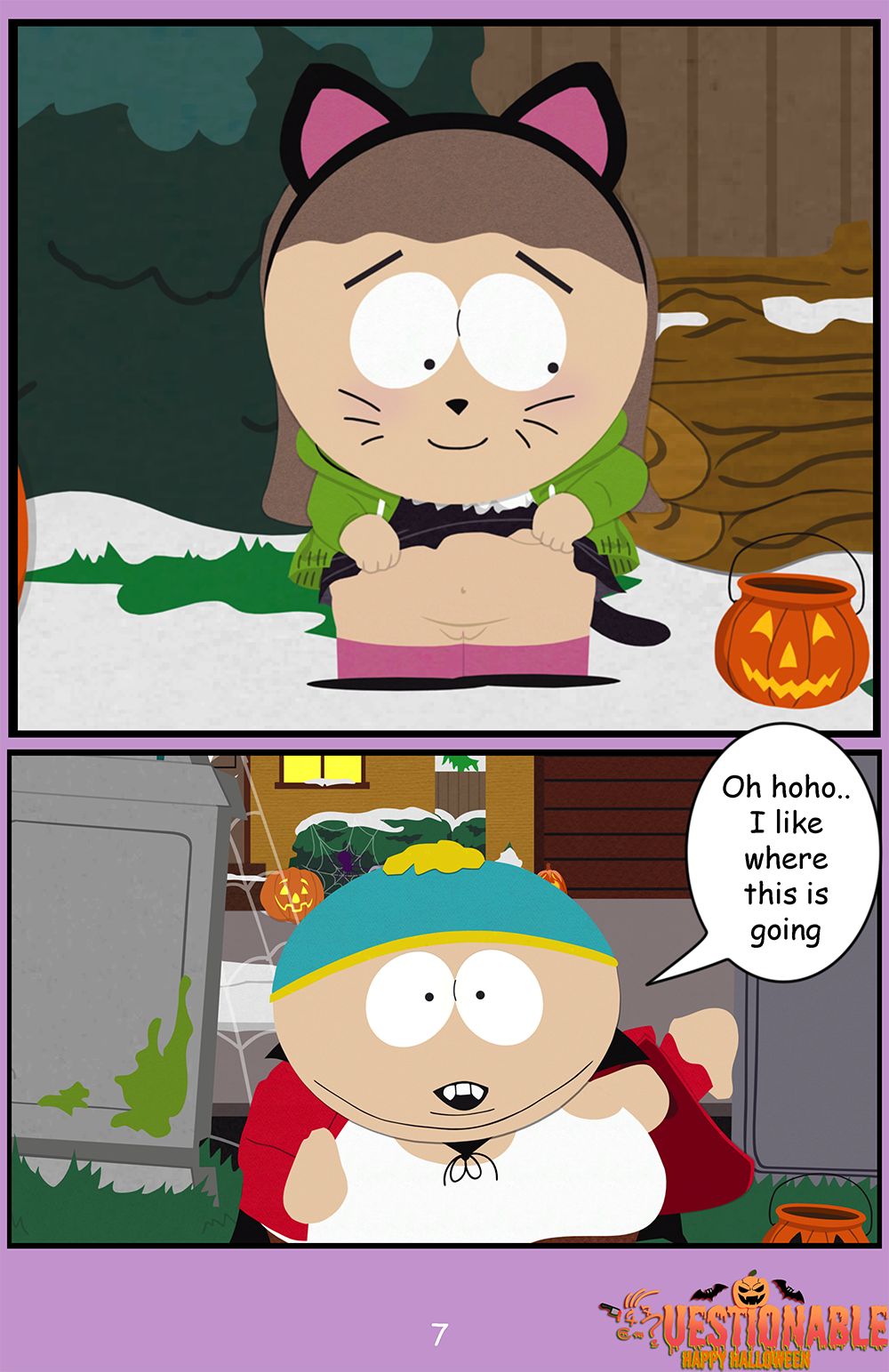 1000px x 1543px - South Park Happy Halloween- Questionable - Porn Cartoon Comics