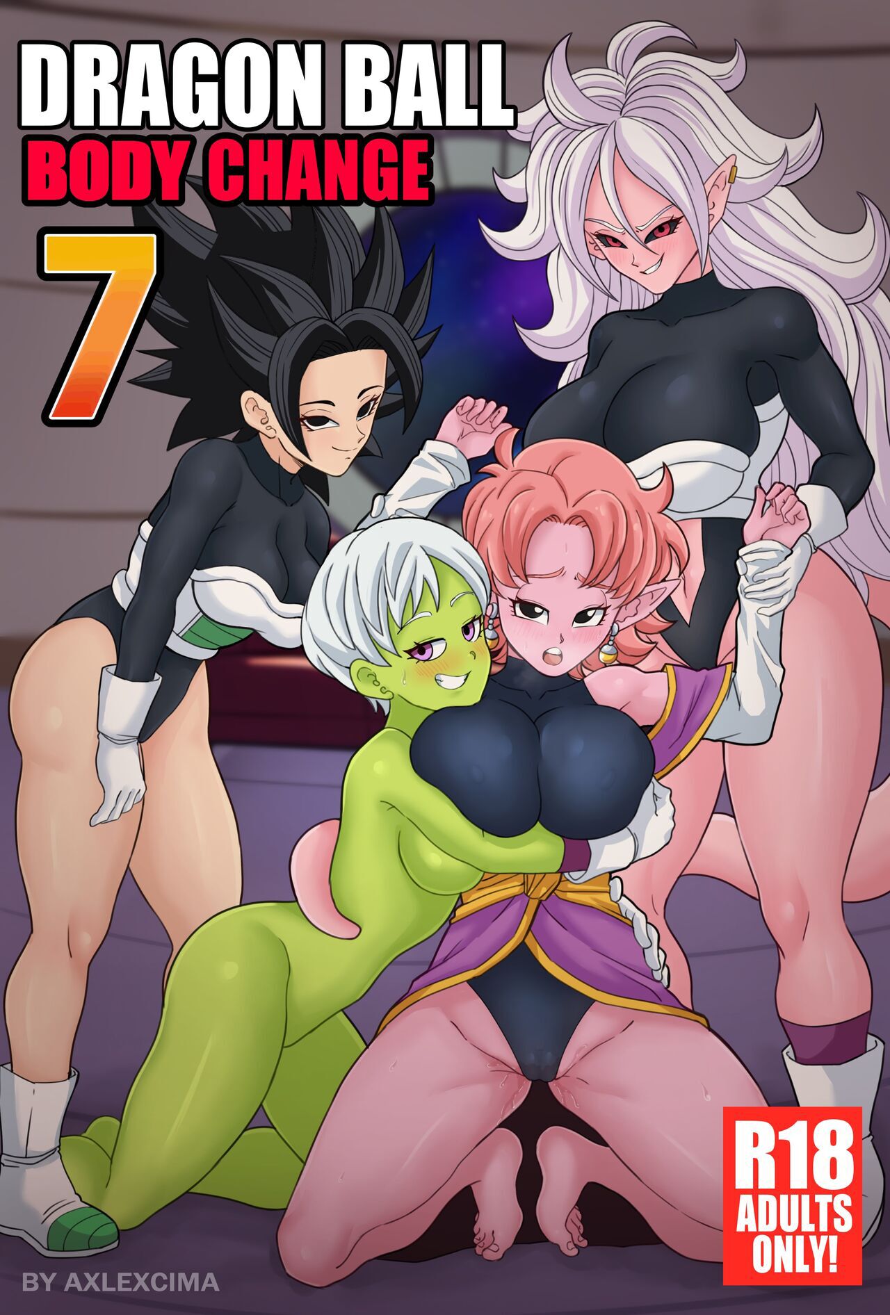 Cartoon Sex Dragon - The Ginyu Saga! Pt.7! (Dragon Ball Z) [AxlexCima] - Porn Cartoon Comics