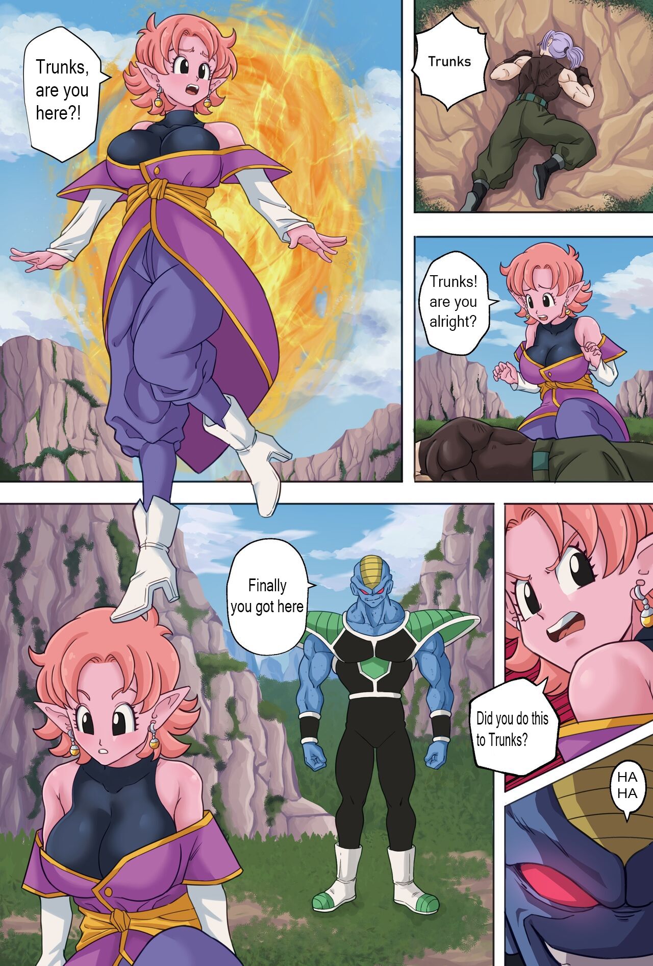 The Ginyu Saga! Pt.7! (Dragon Ball Z) [AxlexCima] - Porn Cartoon Comics