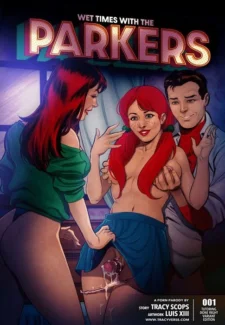 Wet Times with the Parkers- Tracy scops (ilikecomix cover)
