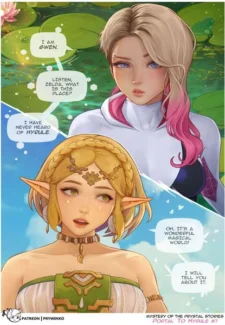 Across The Spider-Verse Portal To Hyrule (ilikecomix cover)