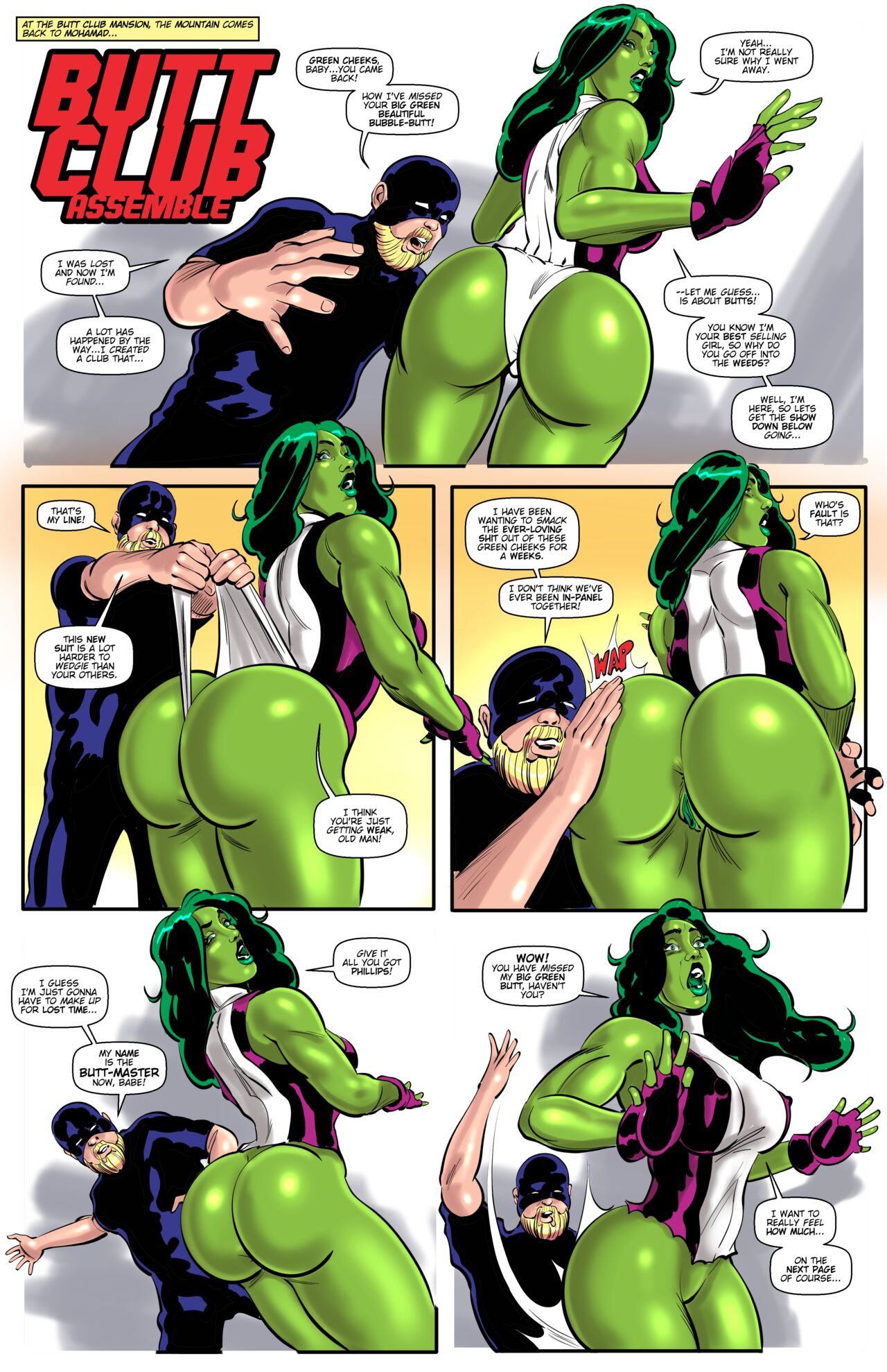1280px x 1978px - Butt Club Assemble (Avengers) [Tim Phillips] - Porn Cartoon Comics