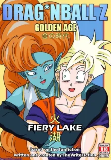 Dragon Ball Z Golden Age- Fiery Lake (ilikecomix cover)