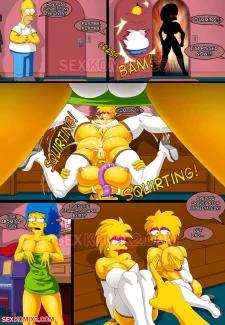 To the planet Orgasmo Simpsons (14)