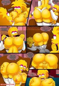 To the planet Orgasmo Simpsons (8)