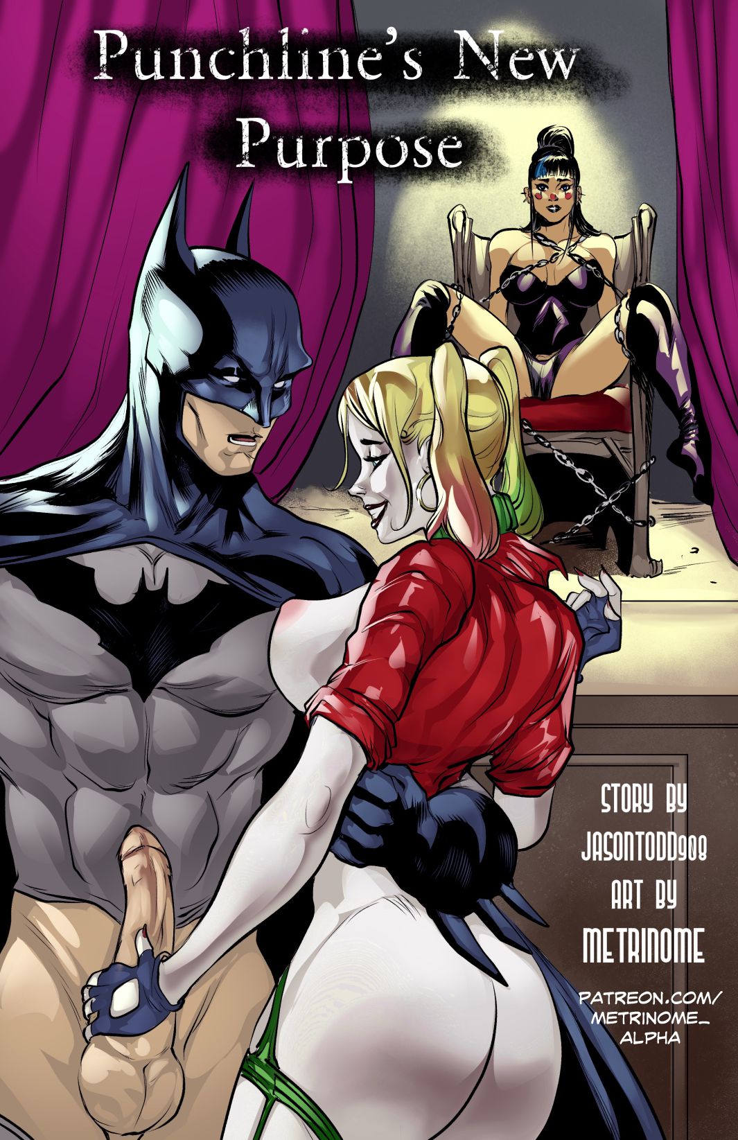 Punchline's New Purpose (Batman) [Metrinome] - Porn Cartoon Comics