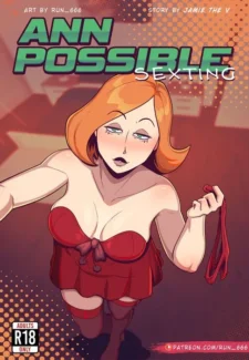 Ann Possible Sexting (Kim Possible) [Run 666] (ilikecomix cover)