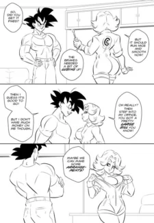 On Set (Dragon Ball Z) [FunsexyDB] (ilikecomix cover)