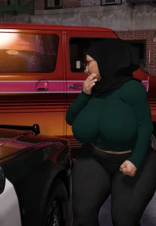 Hijab Amateurs Mrs. Assad one day story [Real-Deal 3D] (30)