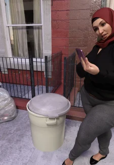 Hijab Amateurs Mrs. Assad one day story [Real-Deal 3D] (51)