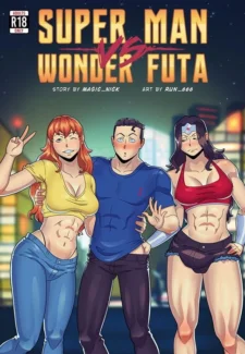 Superman VS Wonder Futa- Run 666 (ilikecomix cover)