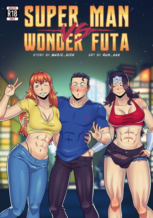 Superman VS Wonder Futa- Run 666