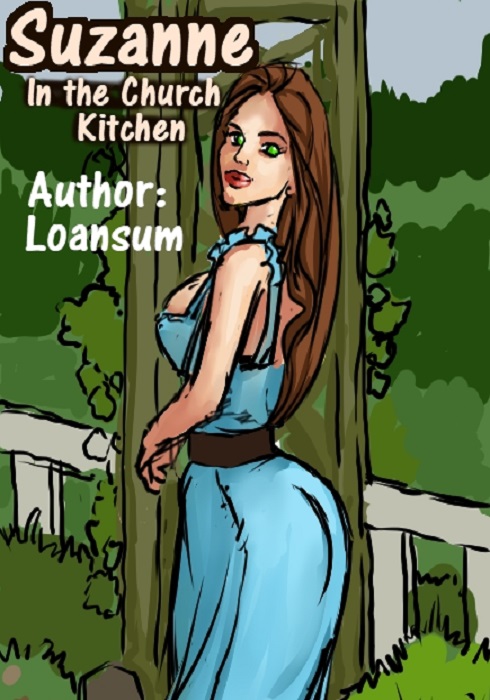 Suzanne in the Church Kitchen- Illustratedinterracial