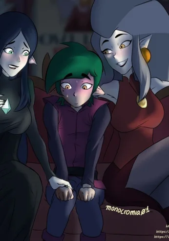Sister’s game (The Owl House) [Monocromia01]