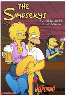 The Simpsexys (The Simpsons) (ilikecomix cover)