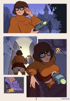 Velma and Daphne’s spooky night [Hornyx] (ilikecomix cover)