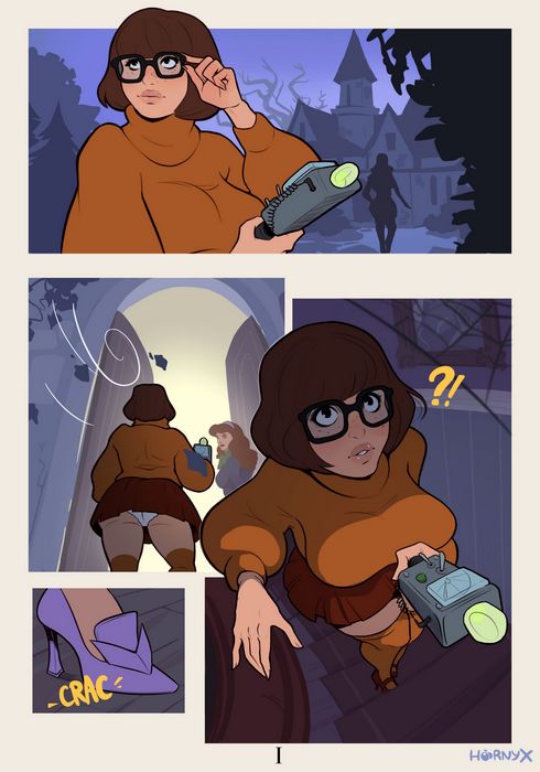 Velma and Daphne’s spooky night [Hornyx]