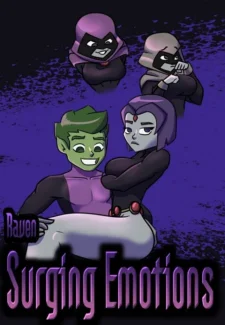Raven Surging Emotions (Teen Titans) (ilikecomix cover)