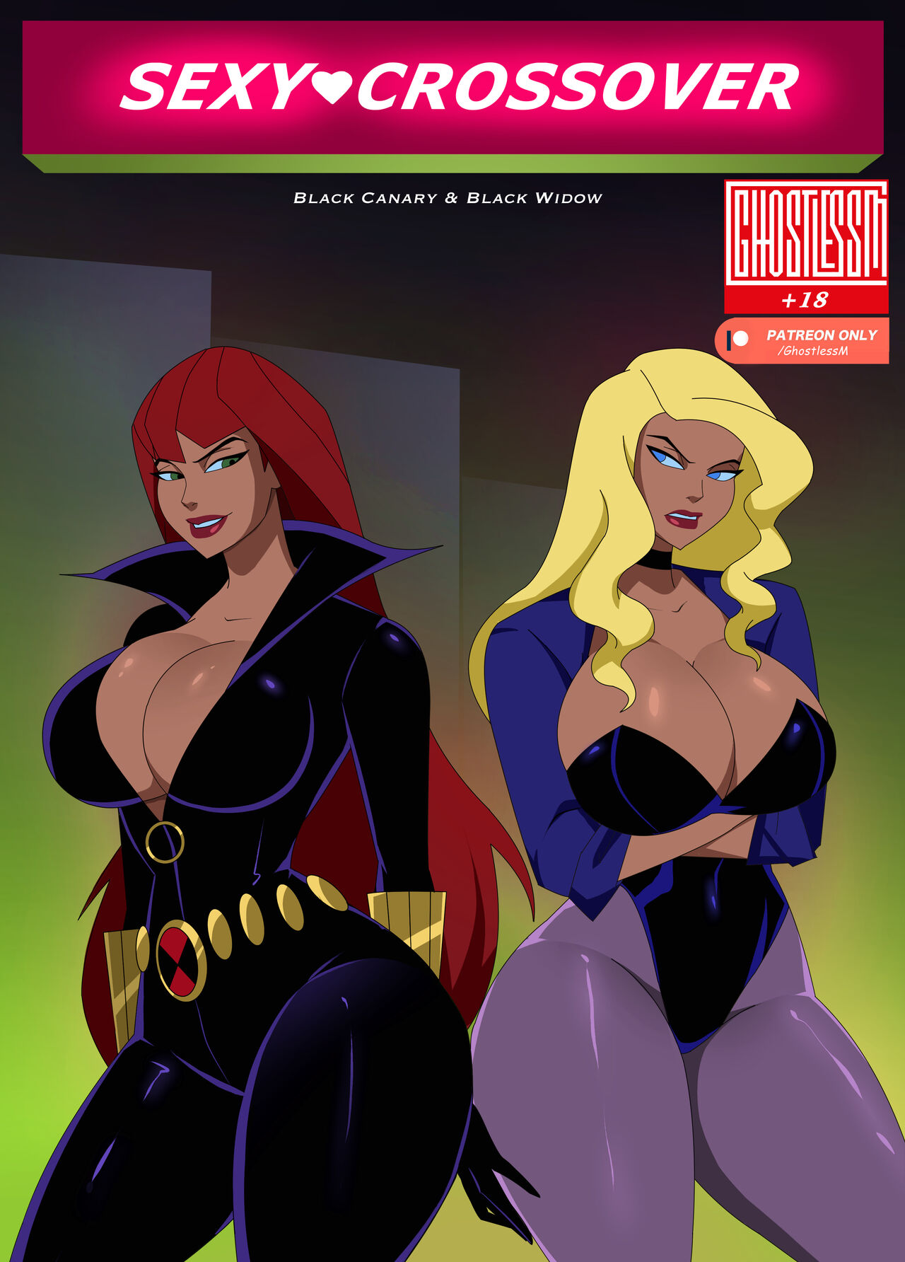 Sexy♥Crossover (Justice League & Avengers) [Ghostlessm] - Porn Cartoon  Comics