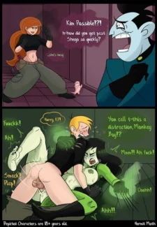 Kim Possible [HermitMoth] (ilikecomix cover)