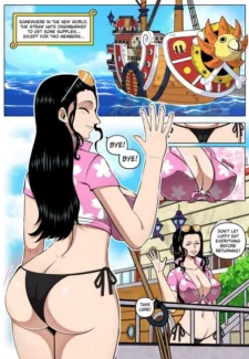 Robin X Zoro (One Piece) [KingComiX] (ilikecomix cover)