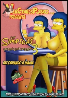 Old Habits - Chapter 3 (The Simpsons) (ilikecomix cover)