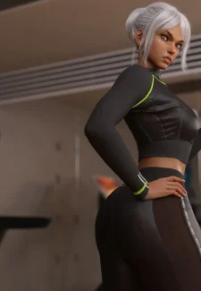 Shield And Maid- Kizaru3D (36)