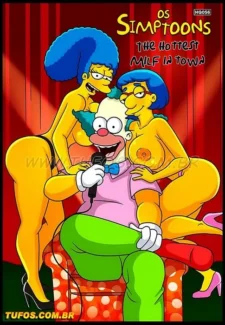 The Simpsons 56- The Hottest Milf in Town (ilikecomix cover)