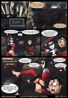 Harley’s Ride (Batman) [Hermit Moth] (ILIKECOMIX)