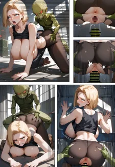 Do Android18 Birth Saibaiman’s Child (14)