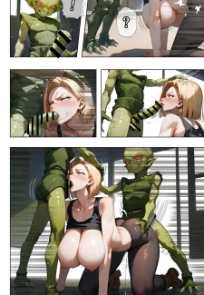 Do Android18 Birth Saibaiman’s Child (16)