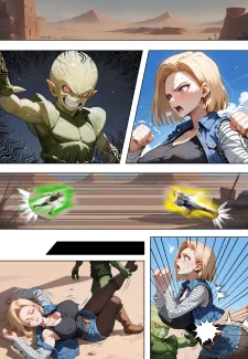 Do Android18 Birth Saibaiman’s Child (6)