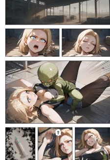 Do Android18 Birth Saibaiman’s Child (7)