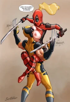 Ladypool vs Wolverine0004 (ilikie Cover)