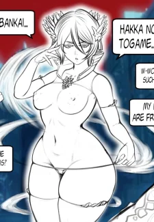 Rukia x Orihime in the 1000 Year ANAL Orgy 0013