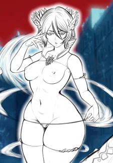 Rukia x Orihime in the 1000 Year ANAL Orgy 0029
