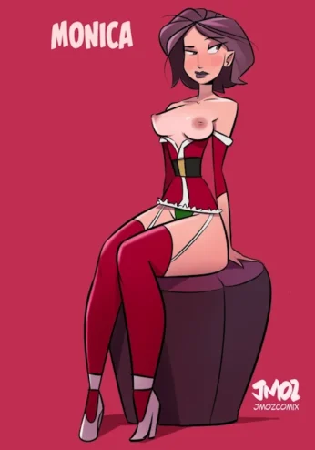 Monica Xmas Short by [JMoz]