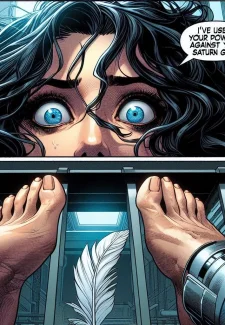 Saturn Girl, Captured! (28)