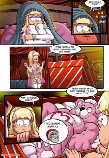 New Year Party with a Pink Bear0026