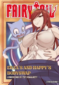 [TSFSingularity] Erza's and Happy's Bodyswap (Fairy Tail)