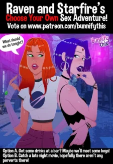 Raven and Starfire's Night Out CYOA (Teen Titans)