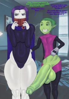 Teen Titans - Raven x Beast Boy [JaydenNSFW]