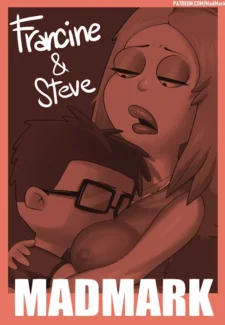 Francine and Steve – American Dad Francine and Steve – American Dad by MADMark Cartoon