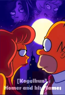 [Kogeikun] Simpson in Homer and his Flames Cartoon