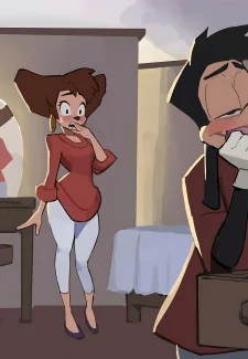 Peg X Max – ”Caught” (Goof Troop) 0018
