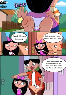 Phineas Flynn and Isabella GKG in Phineas and Ferb (6)
