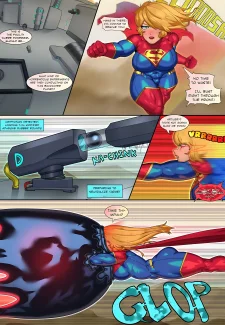 Powergirl and Supergirl Droned0009