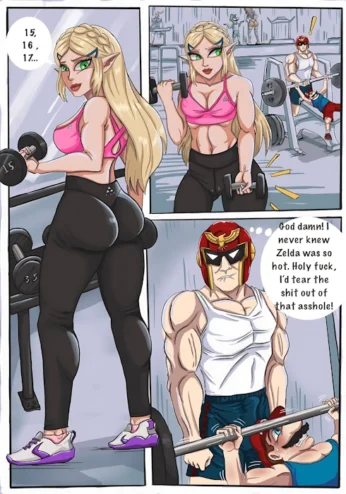 [Jannet01] Captain Falcon x Princess Zelda (Super Smash Bros.)