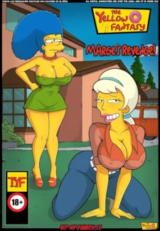The Yellow Fantasy 19 – Marge’s Revenge (The Simpsons) Cartoon comics