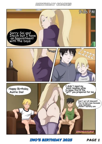 Ino’s birthday In Boruto-  Erogakure
